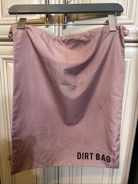 Beis Compact Drawstring Laundry Dirt Travel Bag Organizer Light Purple One Size
